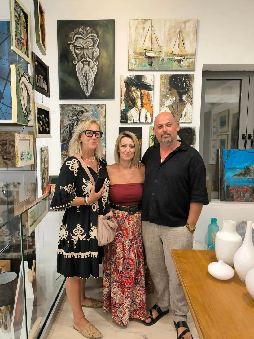 At Reborn Project Gallery, Skiathos